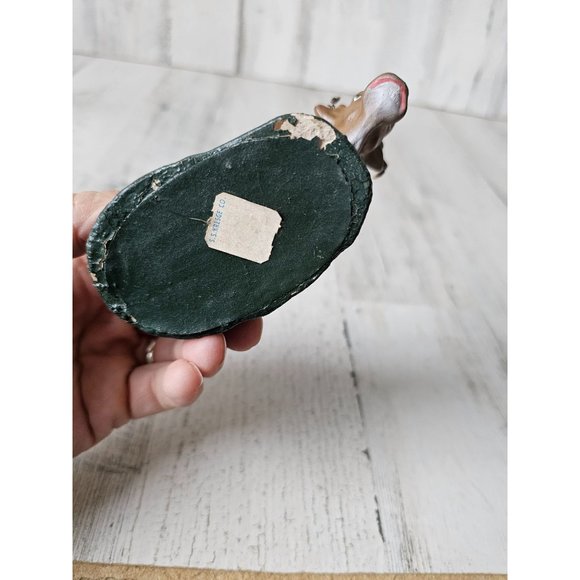 Vintage cow paper mache nativity xmas statue figurine religious decor - Picture 8 of 8